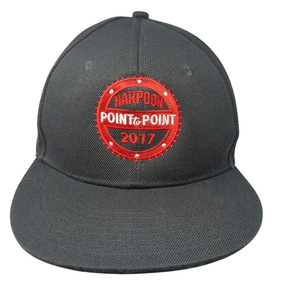 Harpoon Point To Point 2017 Snapback Cap Gray One Size Adjustable 6 Panel Apollo